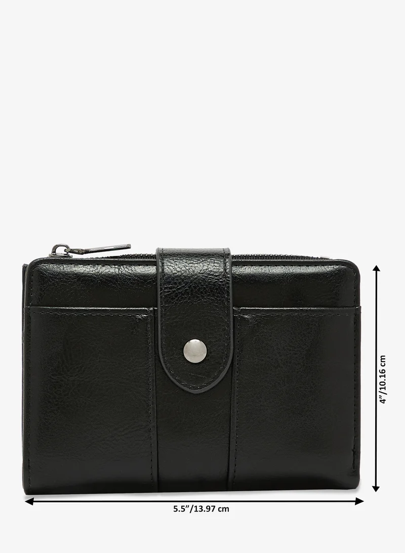 ELLA Black Classic Wallet for Women | Best Price UAE